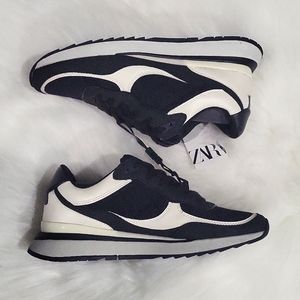 NWT zara combined  athletic sneakers